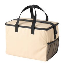 將圖片載入圖庫檢視器 再生聚酯纖維 2WAY 保冷購物袋(原色棕)