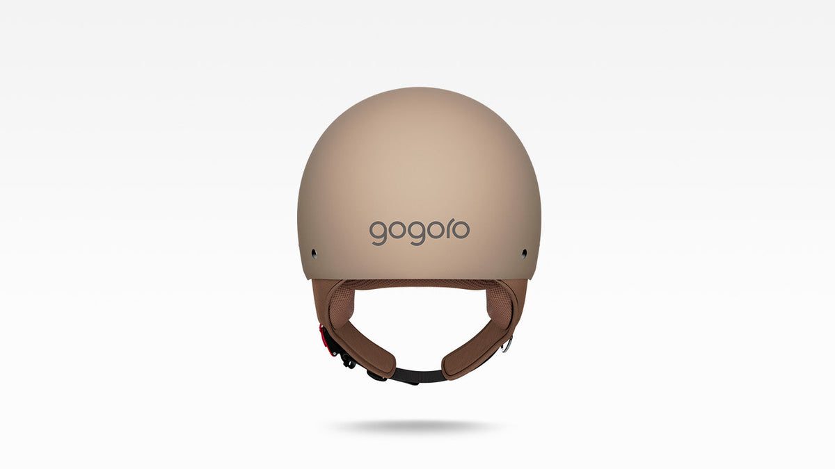 GOGORO 安全帽（原色棕） – Gogoro 網路商店(TW)