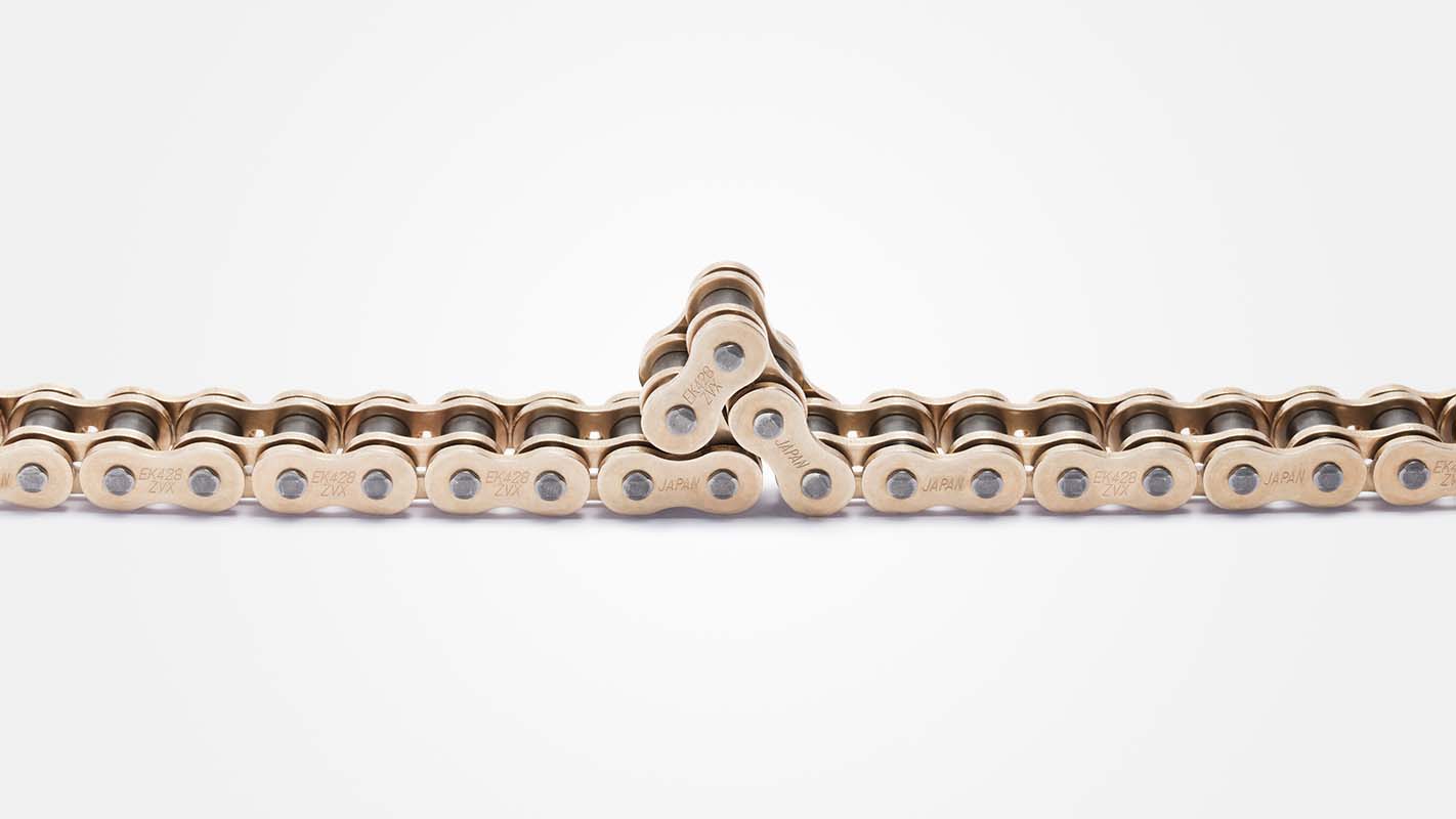 90 目EK 428ZVX QX 型油封鏈條（金） – Gogoro 網路商店(TW)