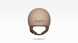 GOGORO 安全帽（原色棕）