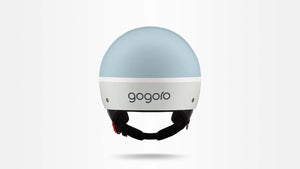 GOGORO 安全帽 - 城市騎想（淡藍幾何）