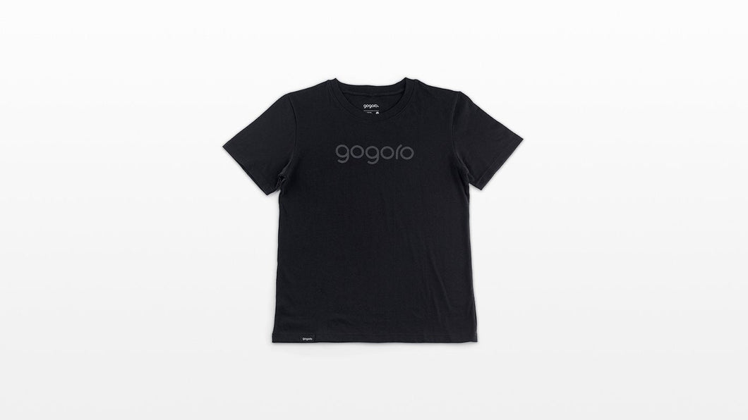 GOGORO 短袖 T 恤 - 經典極夜黑