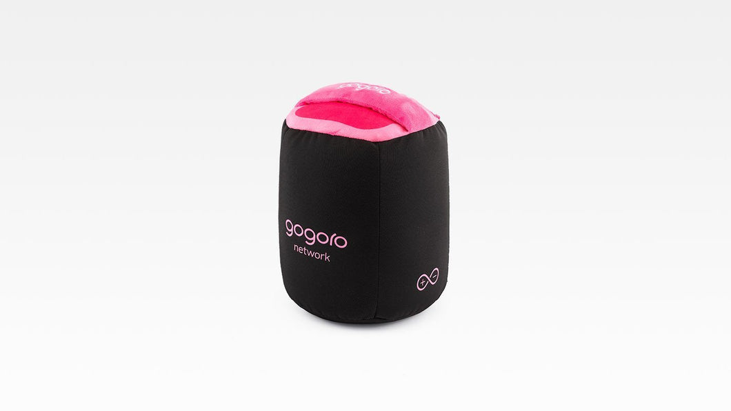 GOGORO 電池造型頸枕 - 糖霜粉