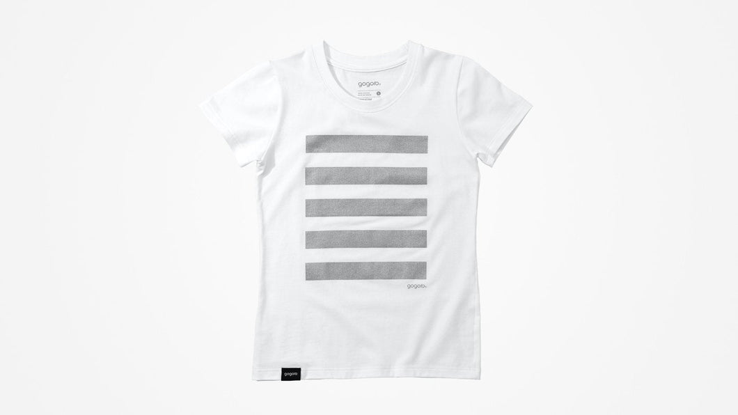 GOGORO T恤 反光系列 - 條紋